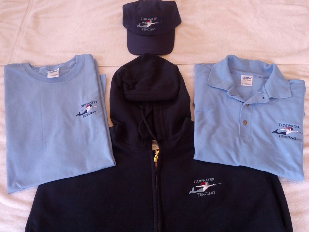 Tidewater Fencing Club Products: Clothing